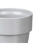 VASO CONICO EMPILHAVEL SORT 3 COR NEUTROS MAT