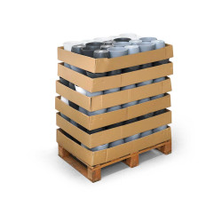 VASO CONICO 17CM ASSORT 3 COL NEUTRI OPACHI