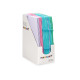 SINGLE FOLDER ELASTIC BANDS PASTEL COLORS ASSORT 4
