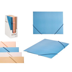 SINGLE FOLDER ELASTIC BANDS NEUTRAL COLORS ASRT 4