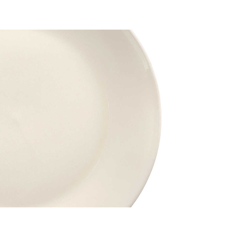 PLATO LLANO PORCELANA LISO 27CM