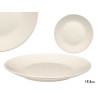 SMOOTH SIDE PLATE PORCELAIN 19,3CM
