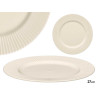 PRATO RASO PORCELANA RISCAS ELEVADAS 27CM