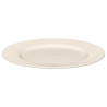 ASSIETTE PLATE PORCELAINE RELIEF RAYURES 27CM
