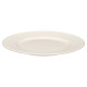 ASSIETTE DESSERT PORCELAINE RELIEF LOSANGES 20,5CM