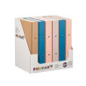 CARPESANO 2 ANILLAS A4 COLOR NEUTROS SURT 4