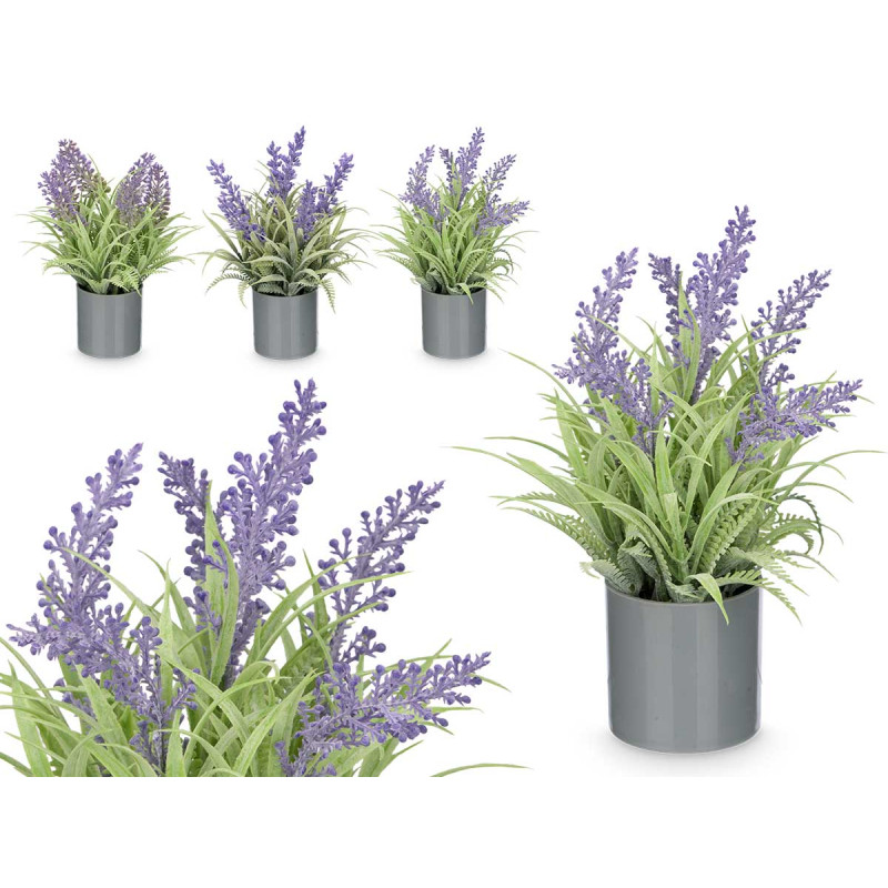 VASO CILINDRICO COM LAVANDA SORT 3