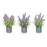 CYLINDER POT LAVANDER ASSORTED 3