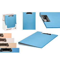 CLIPBOARD FOLDER A4  NEUTRAL COLORS ASSORT 4