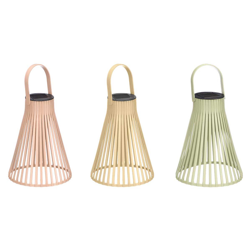 LAMPE SOLAIRE CONIQUE ASSORT 3 COUL