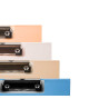 CLIPBOARD FOLDER A4  NEUTRAL COLORS ASSORT 4