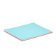 A4 NOTEBOOK 40 SHEETS RING PASTEL COLOUR ASSORT 4