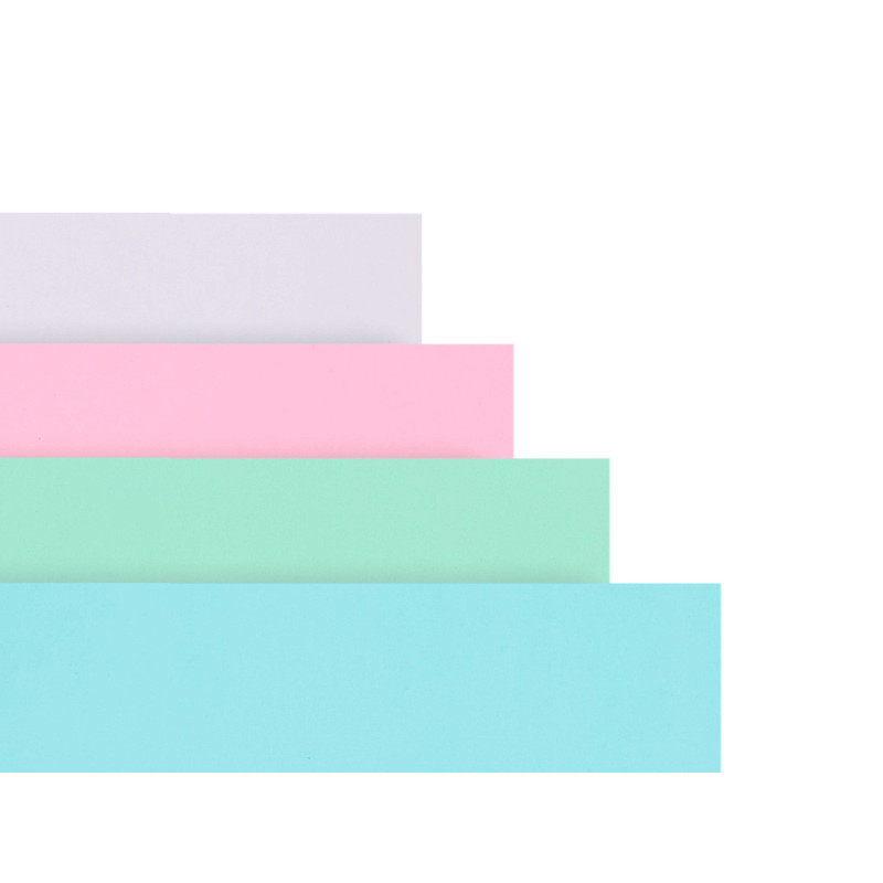 A4 NOTEBOOK 40 SHEETS RING PASTEL COLOUR ASSORT 4