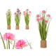 STRING BOUQUET 6 FLOWERS ASSORTED 3 COLOURS