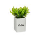 PLANTA ARTIFICIAL CEMENTO BLANCA