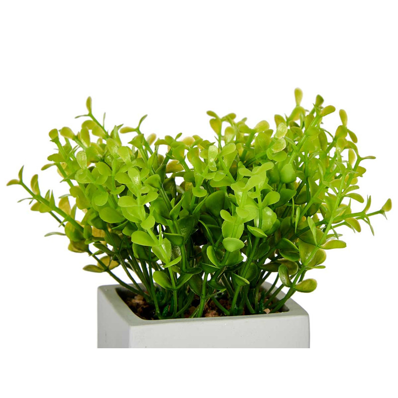 PLANTE ARTIFICIELLE CIMENT BLANC