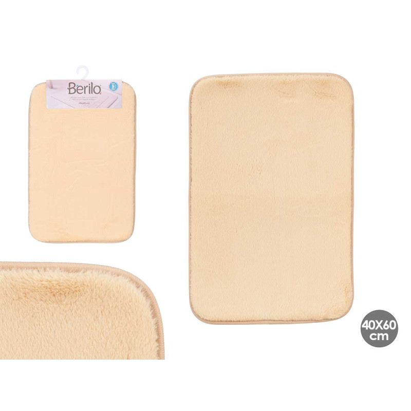 VISCOELASTIC BATH MAT BROWN