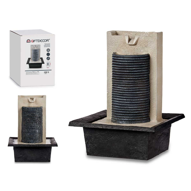 BIG WATERFALL FOUNTAIN WITH PLASTIC TRAY