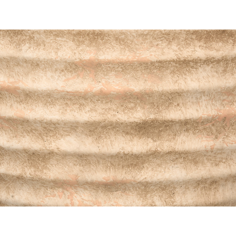 LAMPE VIEILLIE RONDE RAYURES HORIZ 33CM