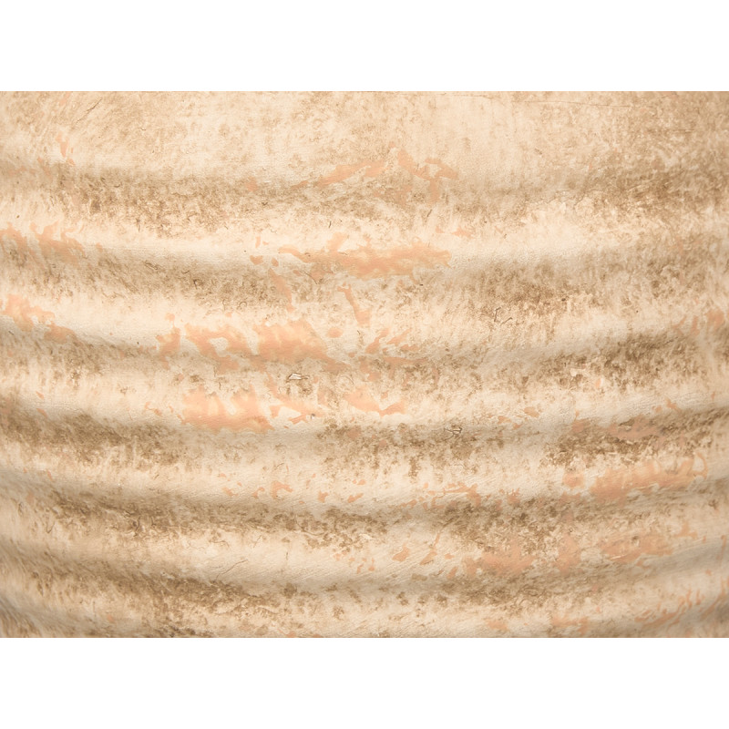 LAMPE VIEILLIE RONDE RAYURES HORIZ 26,5CM