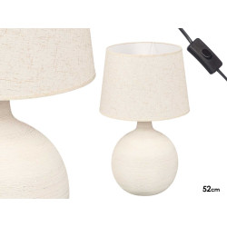 LAMPADA A RIGHE BIANCA 52CM