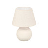 STRIPED WHITE LAMP 39CM