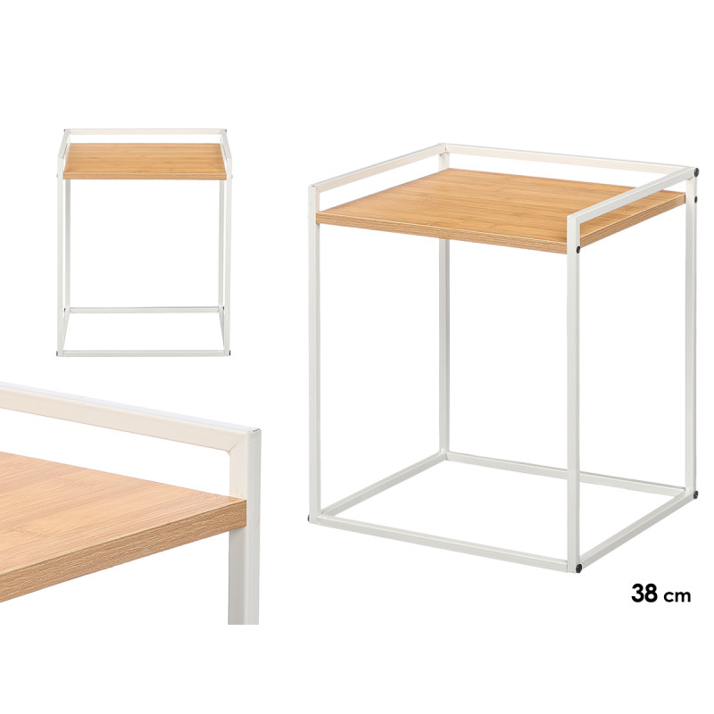 MESA AUXILIAR BRANCA