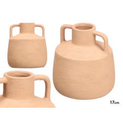 JARRON TINAJA 17CM TIERRA