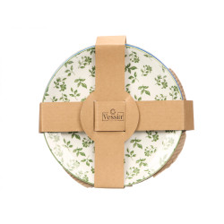  DESSERT PLATES ASRT 4 COLORS