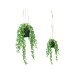 PLANTA ARTIFICIAL FOLHA SUSPENSA MED