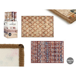100X150 MULTICOLOR ETHENIC RECTANGULAR RUG ASSORT2