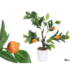 PLANTA ARTIFICIAL LARANJEIRA 58CM