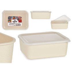 RECIPIENTE GRAND BAMBU NAT COPERC PLAST 23X16,5X7C