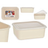 RECIPIENTE GRD BAMBU NATURAL TAPA PLAST 23X16,5X7C