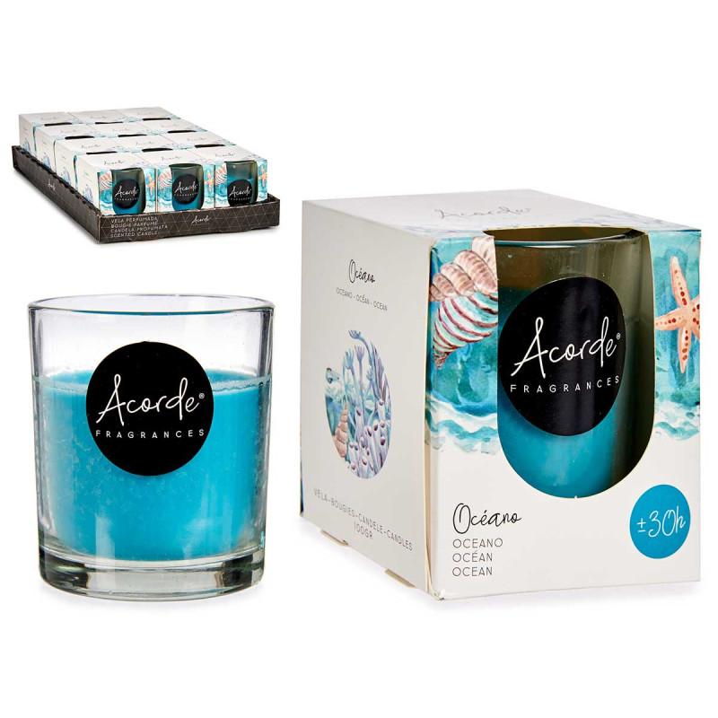 BOUGIE VERRE 30 HEURES OCEAN