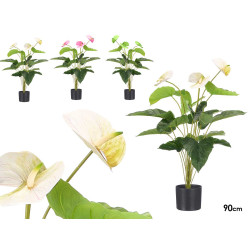 VASO FLOR FLAMINGO 90CM SORT 3 COR