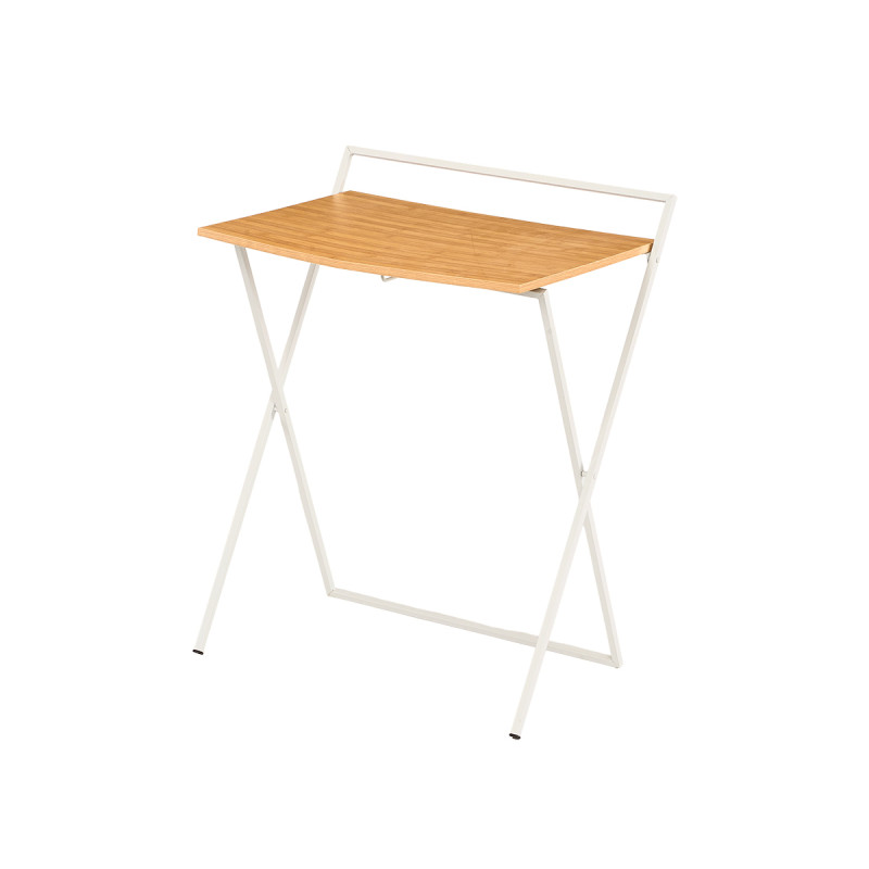 BUREAU BAMBOU BLANC