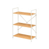 WHITE 3 TIER SHELF