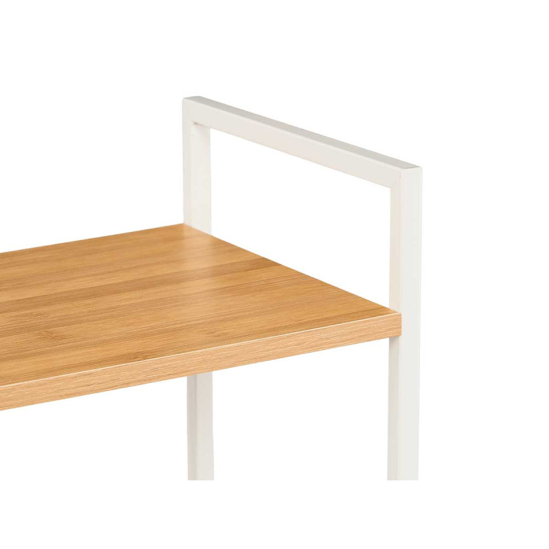 WHITE 3 TIER SHELF