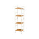 WHITE 4 TIER SHELF