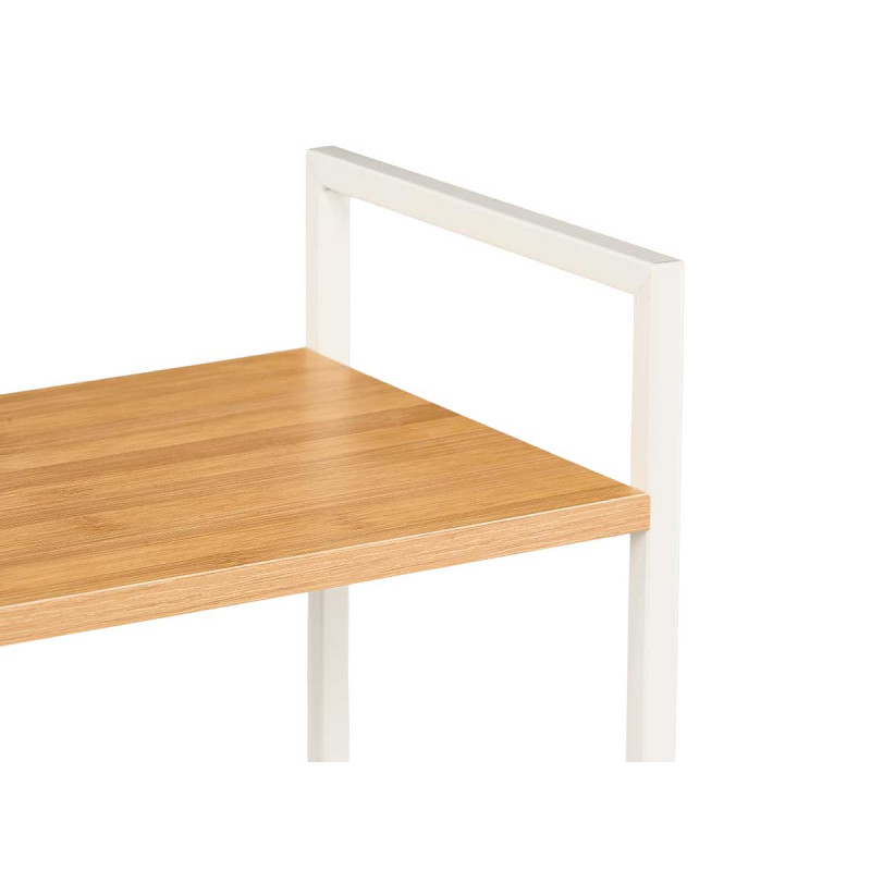 WHITE 4 TIER SHELF