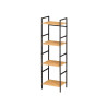 BLACK 4 TIER SHELF