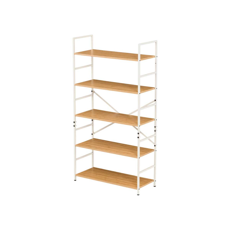 SCAFFALE BIANCO 5 RIPIANI