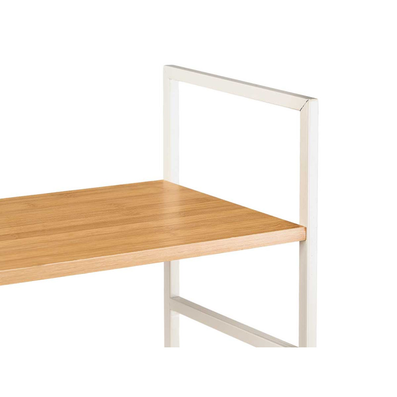 WHITE 5 TIER SHELF
