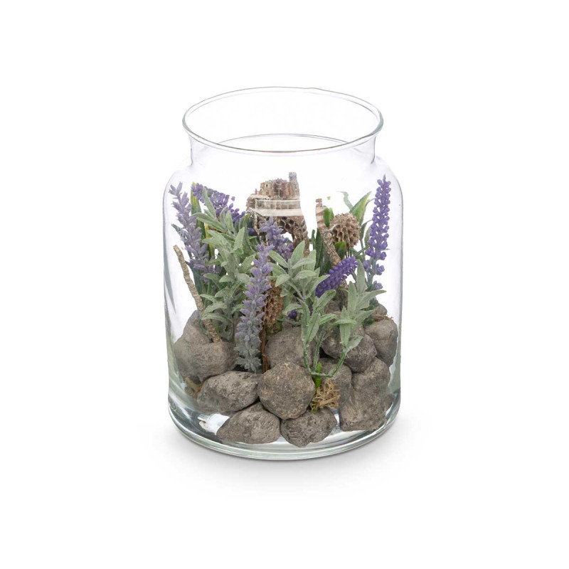 POT EN VERRE LAVANDE 