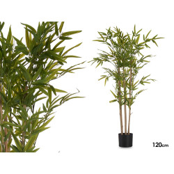 PLANTA CON MACETA BAMBU PEQUEÑO 120CM