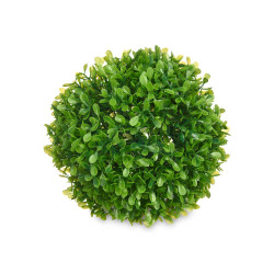 PALLA ROTONDA 17CM FOGLIE VERDI