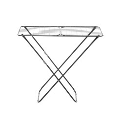 METAL CLOTHESLINE 18 METERS BLACK