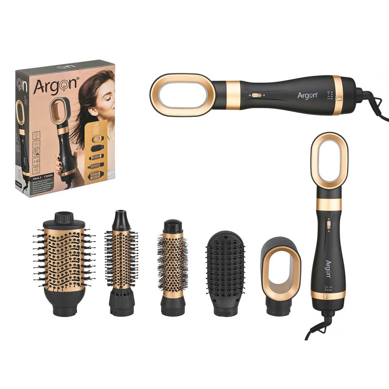 SÈCHE-CHEVEUX MULTIFONCTION 5 TÊTES 1200W