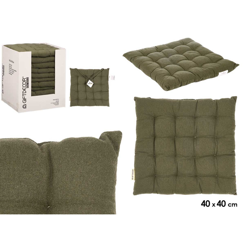 ALMOFADA CADEIRA VERDE